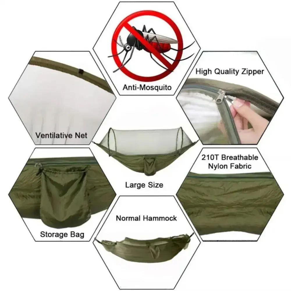 Mosquito Net Camping Hammock EaseYourDay