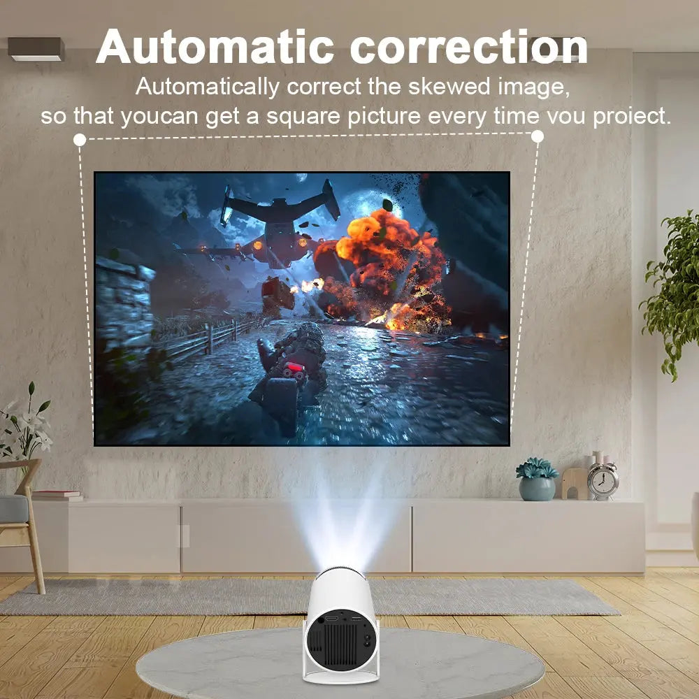 Magcubic 4K Wifi6 Projector Android 11 260 ANSI Dual WIFI Allwinner H713 BT5.0 1280*720P Home Cinema Outdoor portable HY300 Pro EaseYourDay