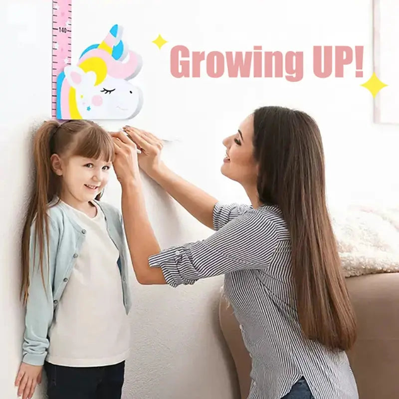 Removable 3d Three-dimensional Cartoon Height Stickers Self-adhesive Children's Magnetic Suction Baby Height Wall Stickers EaseYourDay