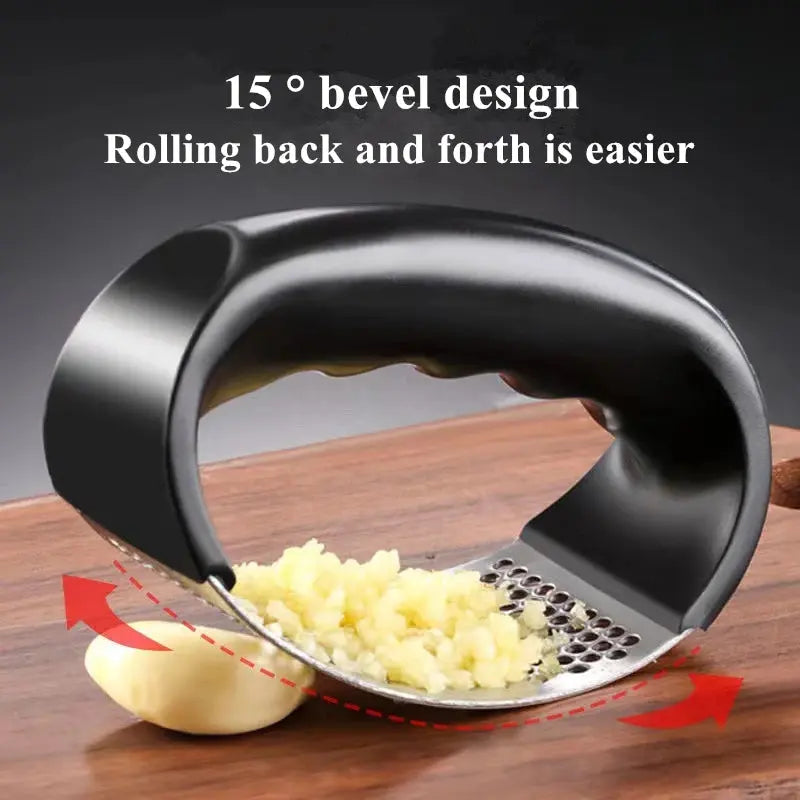 Stainless Steel Garlic Press - EaseYourDay