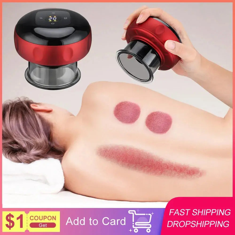 Electric Heating Scraping Suction Cups - EaseYourDay