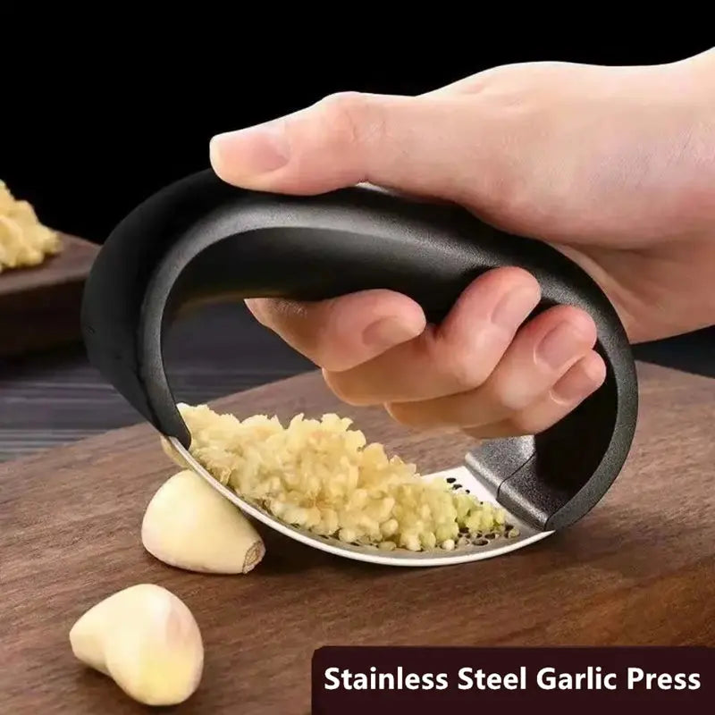 Stainless Steel Garlic Press - EaseYourDay